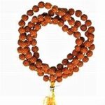 Natural Rudraksha Mala: Jap Mala (Beads Size: 8-10 MM) - Image 2