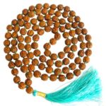 Natural 5 Mukhi Rudraksha Mala- Indonesia - 6.5-7.5 MM